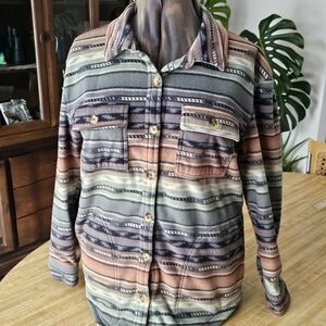 Striped Multicolor Men's Jacket